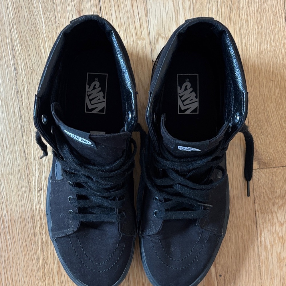 Vans Black High-Top Sneakers - Picture 6 of 8